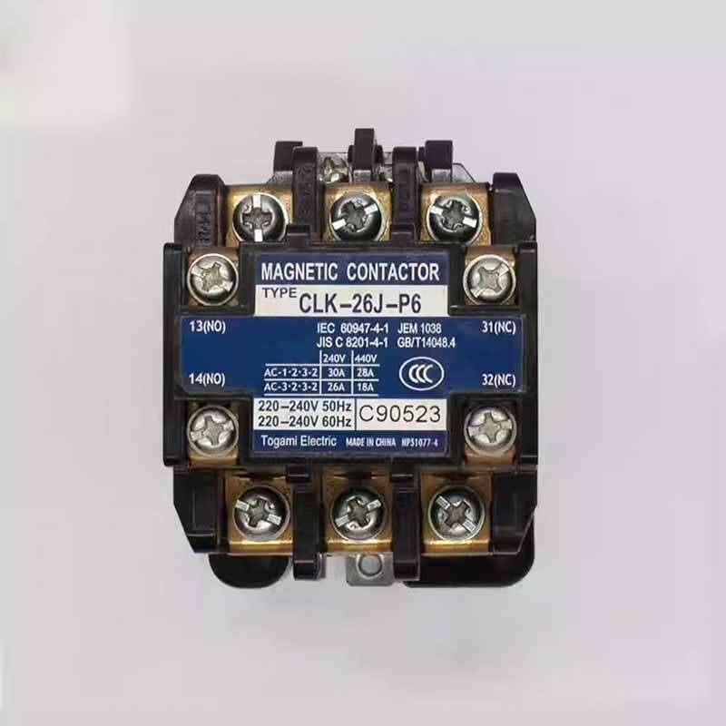 1PCS New For TOGAMI AC Contactor CLK-26J-P6 AC220V AC110V