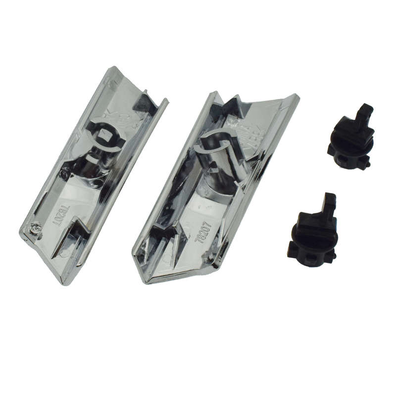 Headlight Washer Nozzle Cover Chrome LH RH and Clips fit 06-11 LEXUS GS300 GS350