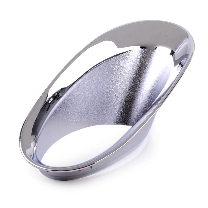 Chrome L/R Front Fog Light Lamp Bumper Trim Cover Fit for Honda CRV CR-V 10-11