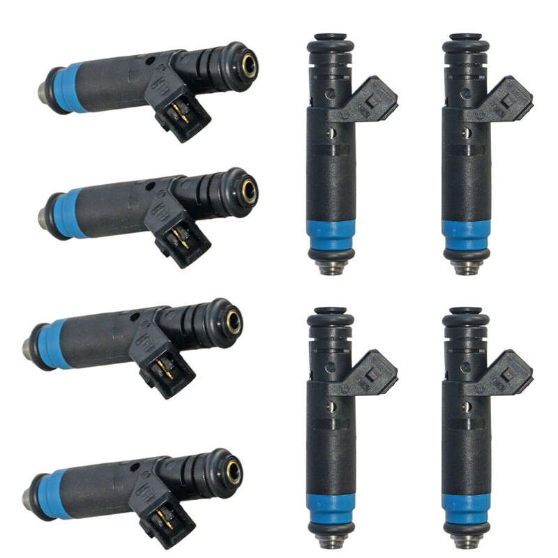 8Pcs Fuel Injectors Fit For Siemens Deka 850cc 1000cc High Impedance EV1