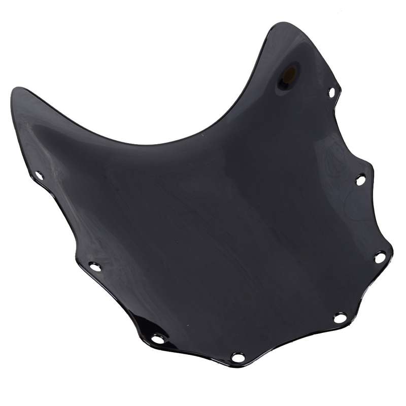 Black Windscreen Windshield Fit For Kawasaki Ninja 500 500R EX EX500D 94-09