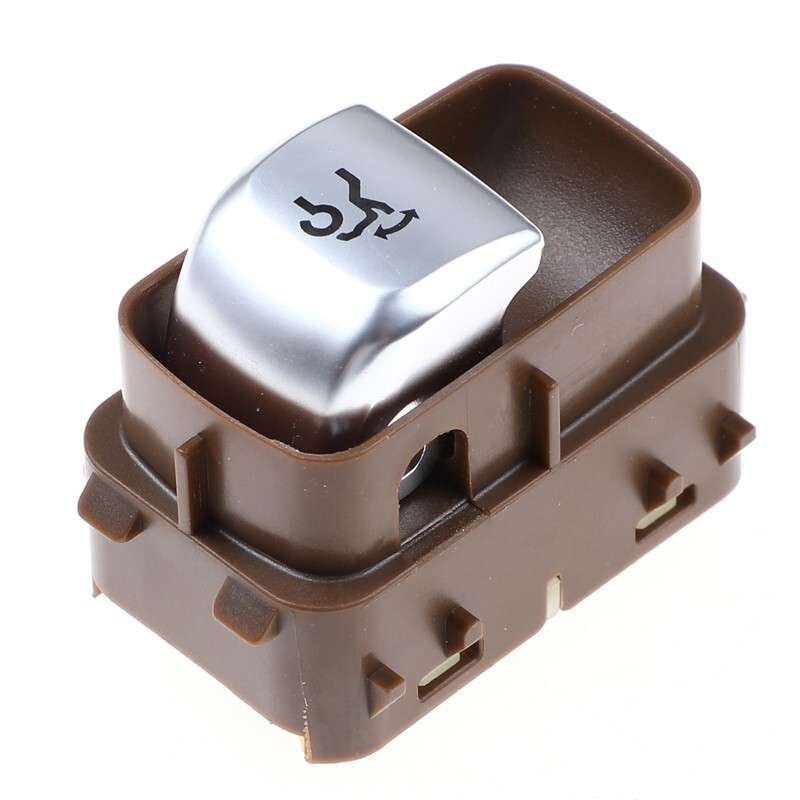 Brown Power Master Window Control Switch Button For Mercedes-Benz C Class C300