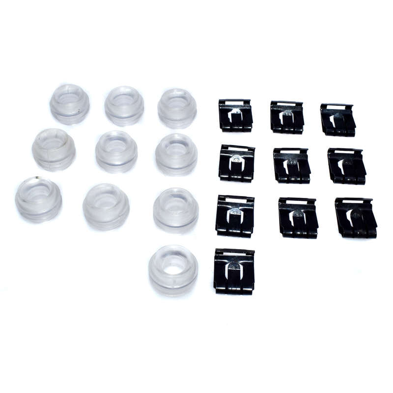 10 Sets For Mercedes Automatic Transmission Gear Shift Linkage Bushing w/ Clip