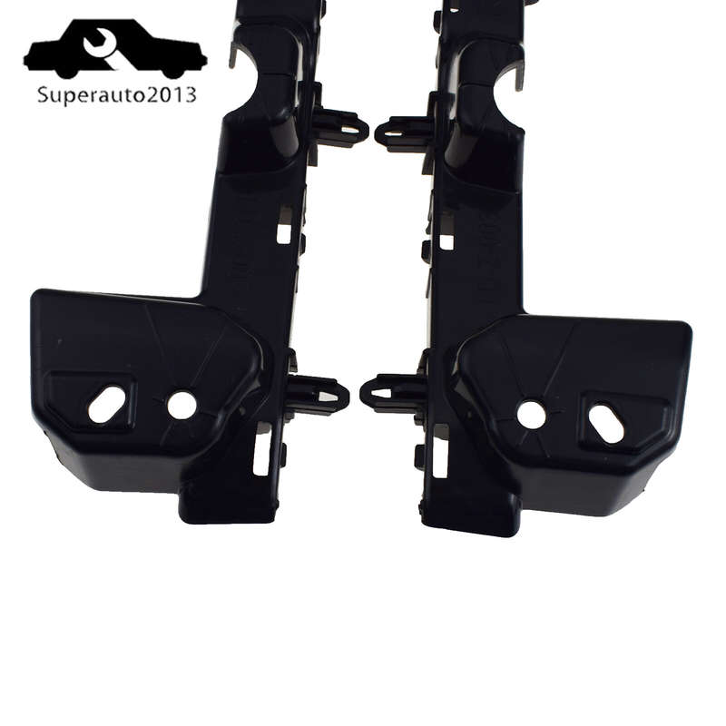 Pair Front Left Right Side Bumper Bracket Retainer For GMC Terrain 2018-2021 New
