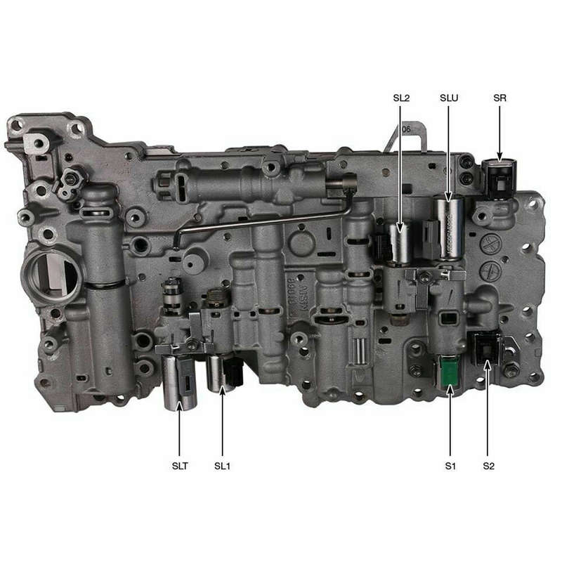 Transmission Valve Body w/7 Solenoids For Toyota Land Cruiser Casting A750E/F