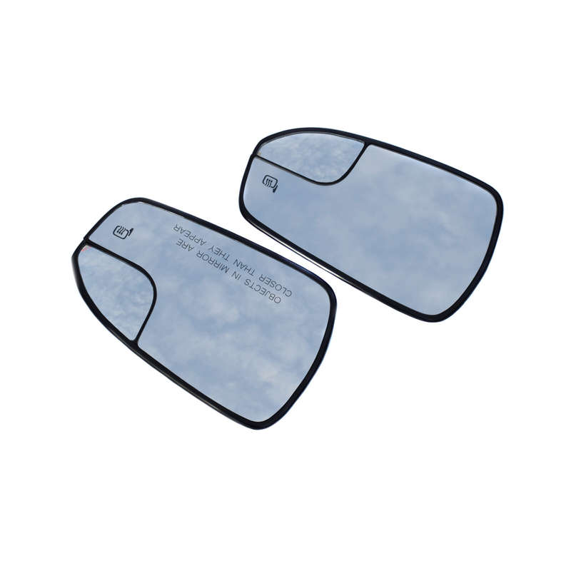New Driver & Passenger Side Mirror Glass Heated For 2013-2020 Ford Fusion