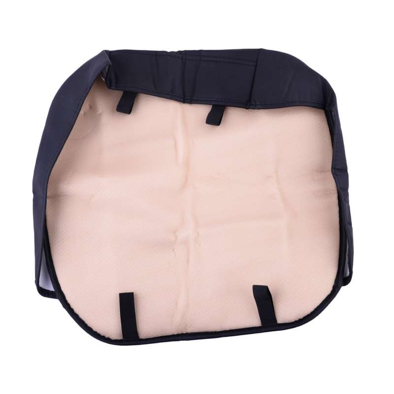 1x Black Front Driver Seat Buttom Cover Cushion Protector Mat Pad Universal