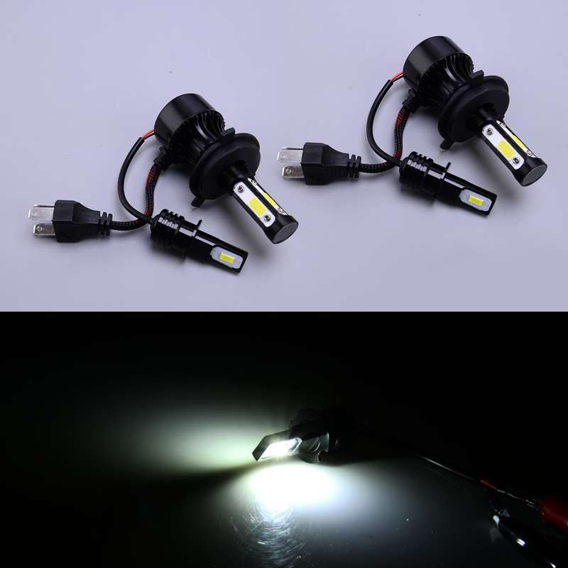 Fit for Toyota 4Runner 1999-02 6000K Headlight High Low & Fog Lights Bulbs 4pcs