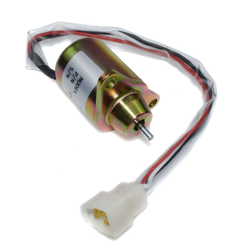 New M806808 For John Deere Fuel Shut Off Shutdown Solenoid HPX XUV Gator Tractor