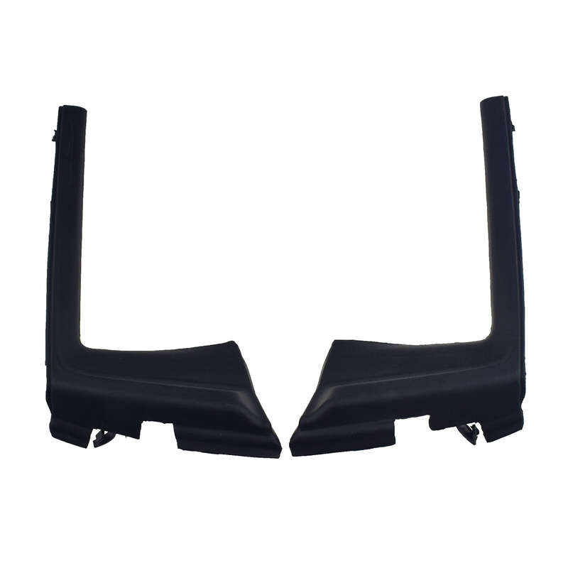 2PCS Front Cowl Side Left & Right Side Fender Black For 2012-2014 Toyota Yaris