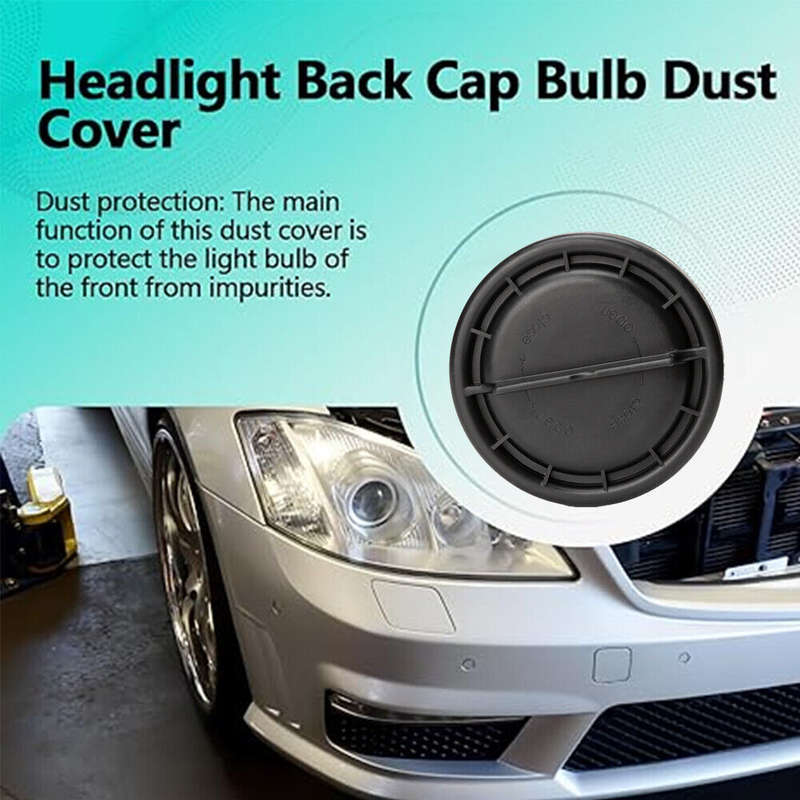 1x Headlight Cover Cap Dust Cover For Mercedes For Benz W204 W171 W21 1305219122