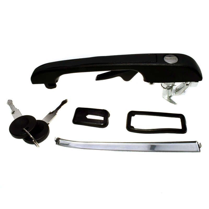 Front Left Door Handle Outside Exterior W/ Keys 191837205A For VW Golf Jetta New