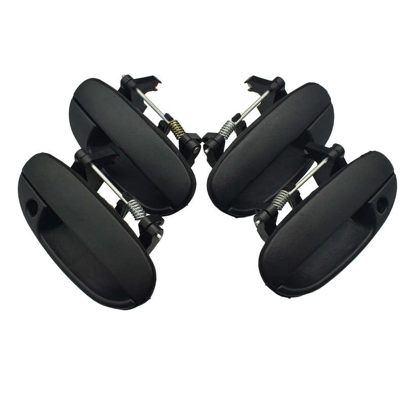 4Pcs Car Exterior Door Handle Front Rear Left Right For 1999-02 Daewoo Lanos NEW