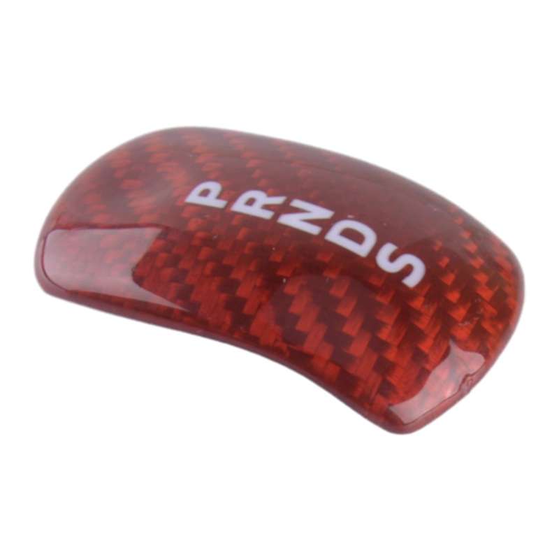 Red Carbon Fiber Style Gear Shift Knob Cover Trim fit for Ford Mustang 15-2019