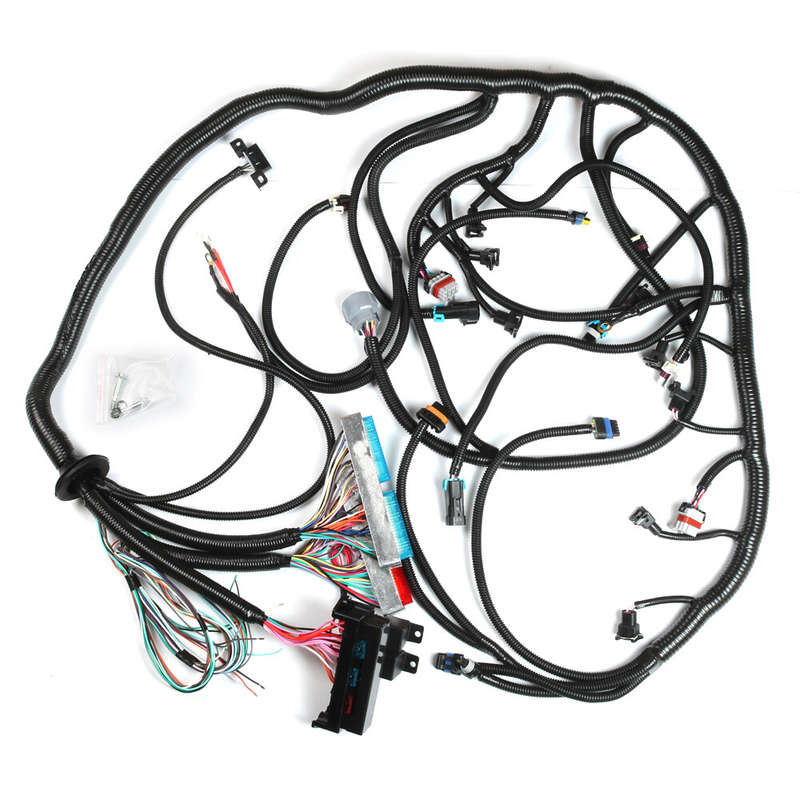 For 1997-04 LS1 LS Swap Standalone Wiring Harness Drive By Wire DBW 4L60E Trans