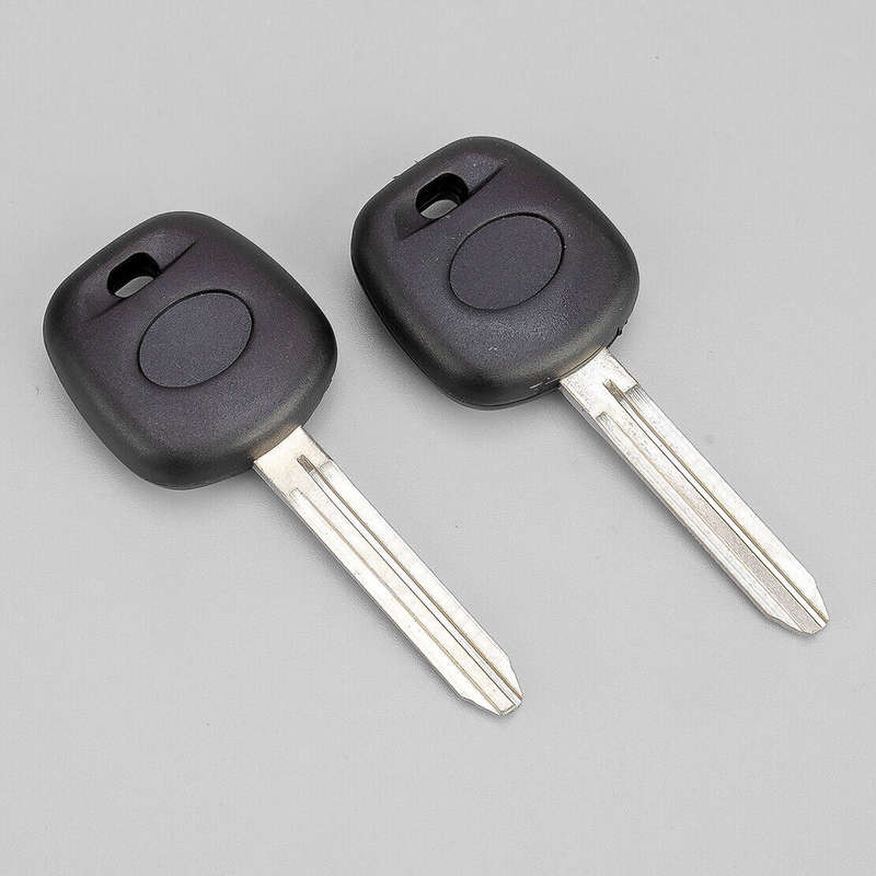 2Pcs Remote Blank Key Shell Case Fit For Toyota Highlander Corolla Camry Yaris