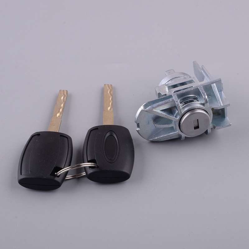 Front Left Door Lock Cylinder With 2 Key 1552849 Fit for Ford Focus C-Max S-Max~
