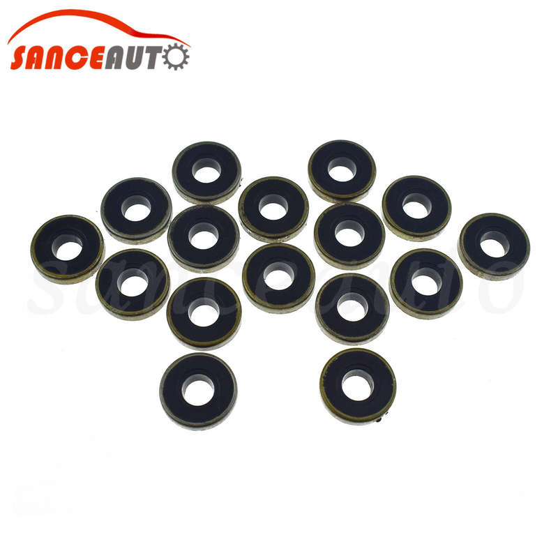 16PCS Engine Valve Cover Bolt O-Rings Grommets for Lexus GS400 LS430 22551028368