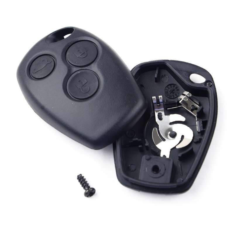 2pcs 3 Button Remote Key Fob Case Shell Cover Fit for Renault Modus Clio Twingo