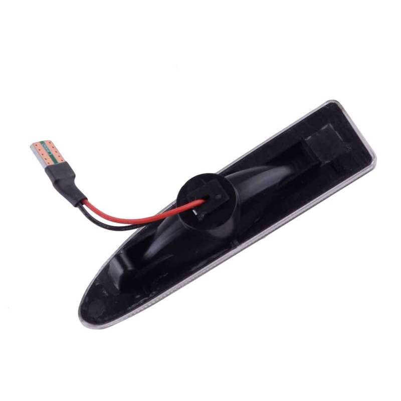 SMOKED Side Marker LED Light Fender Lamp Fit For Jaguar X-Type 2002-09