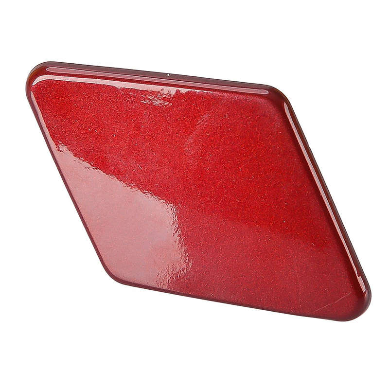 Front Right Bumper Headlight Washer Cap Fit For BMW E90 E91 2005-08 Scarlet