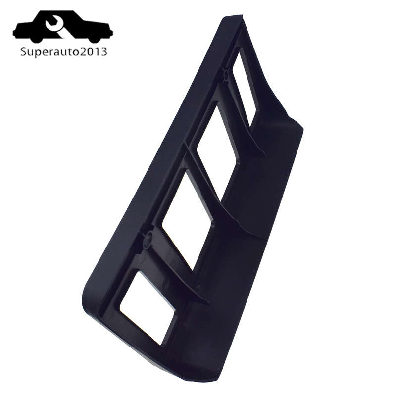 Front Bumper License Plate Bracket Black For Toyota Tundra 2014-2021 75101-0C011