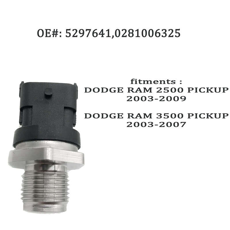 Fit for Cummins 5.9L Fuel Rail Pressure Sensor Switch 3974092 5260246