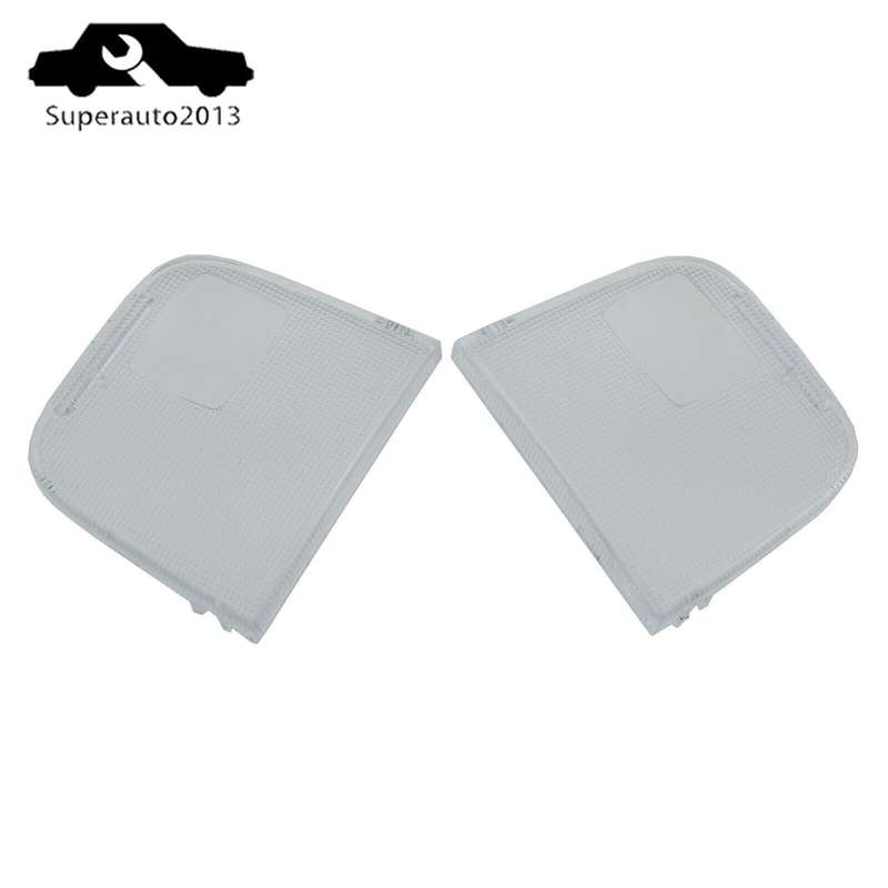 2PCS Left Right Interior Len Lamp Cap For Toyota Land Cruiser Prado 2003-09 New