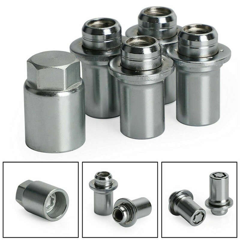 M12x1.5 Alloy Wheel Lock Lug Nut Set Anti-Theft 00276-00901 Fit for Toyota Lexus