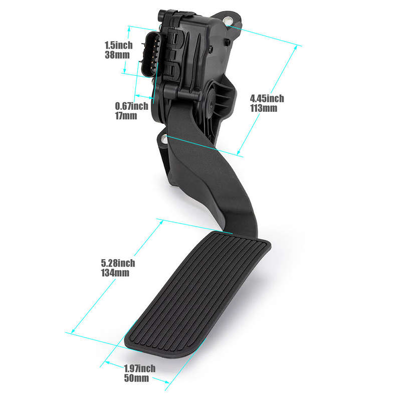 Accelerator Gas Pedal Assembly w/ Position Sensor for Chevy GMC Truck 25832864