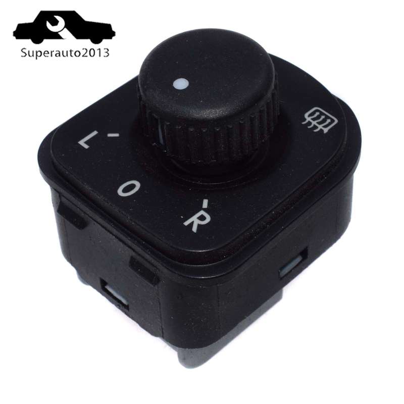 1X Power Mirror Switch For VW Golf GTI Passat B6 Tiguan Jetta MK5 MK6 1K0959565K