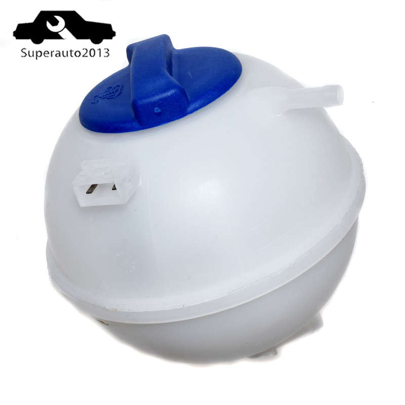 Coolant Reservoir Overflow Tank W/ Cap For VW Jetta Passat Golf MK2 3 1H0121407A