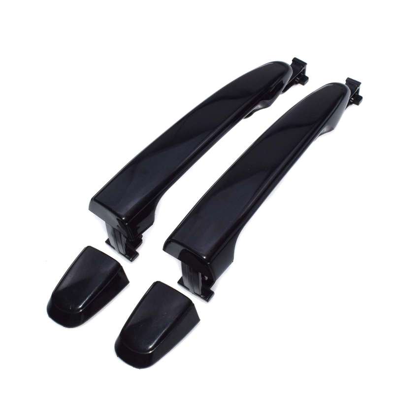 2PCS Outside Exterior Door Handles For 04-10 Toyota Sienna Rear LH & RH Sliding