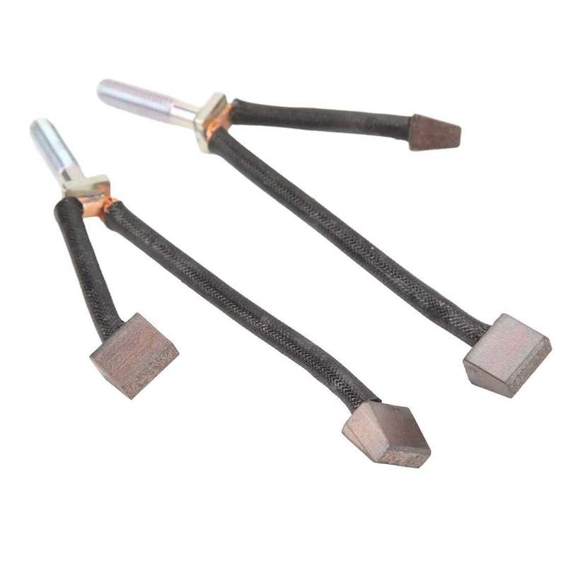 2Pcs ATV Motor Carbon Brush Kits Fit For 2000 to 5000lb Winch