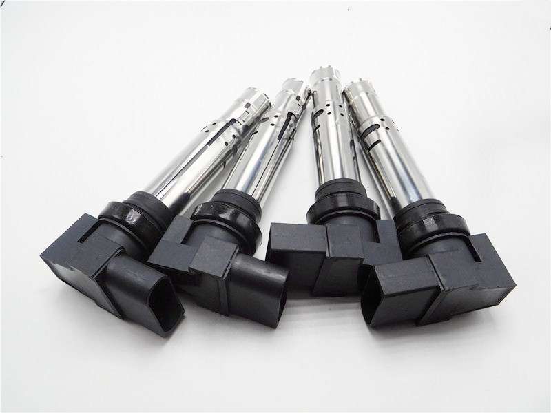 4Pcs Ignition Coil 036905715F For Audi A3 S3 VW Polo Tiguan Golf CC EOS Passat