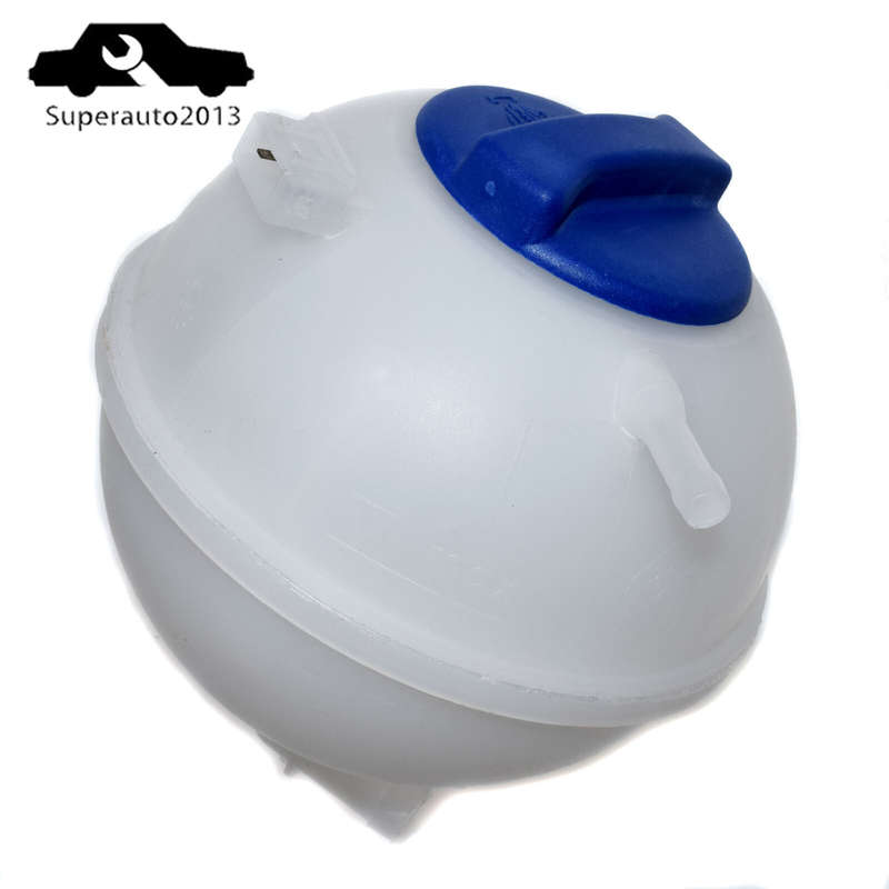 Coolant Reservoir Overflow Tank W/ Cap For VW Jetta Passat Golf MK2 3 1H0121407A