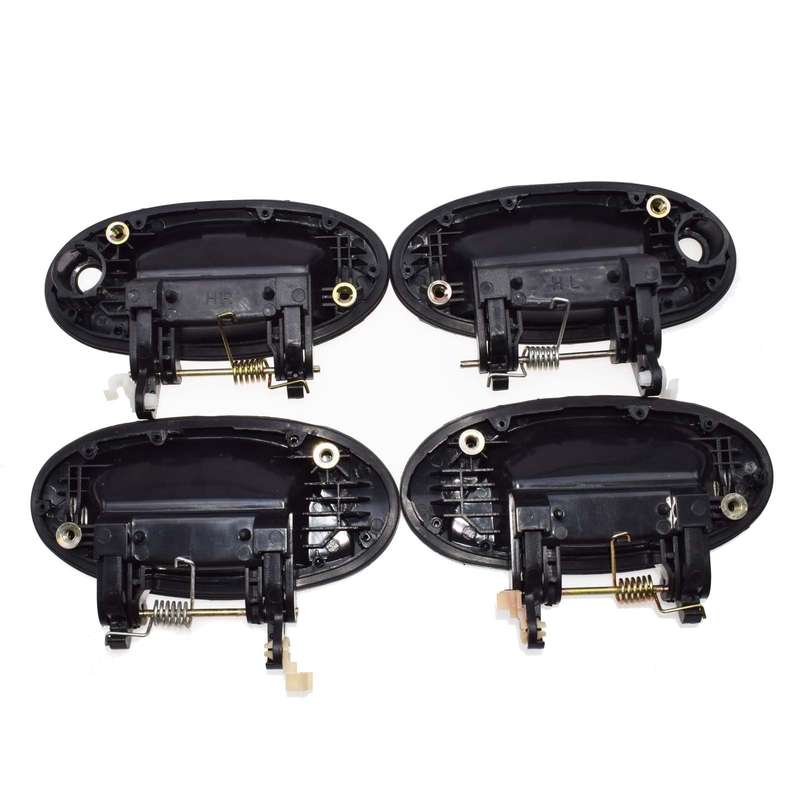 New Black Outside Inside Door Handles 8PCS For Hyundai Elantra 96-00 8266029000