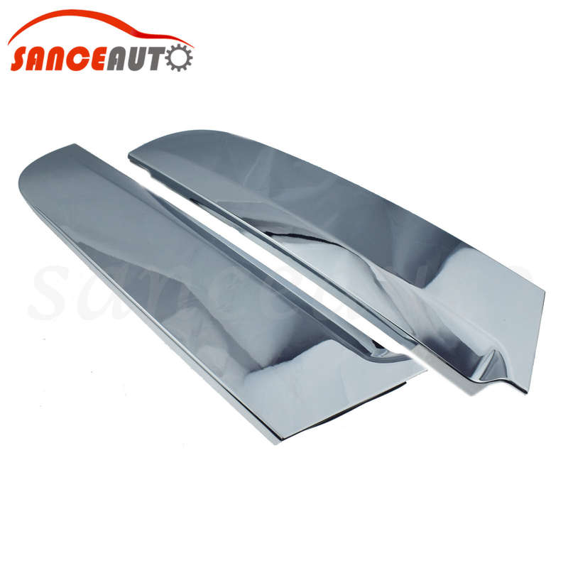 Rear Door Garnish Chrome C Pillar Cover Left / Right for KIA Sportage 2011-2016