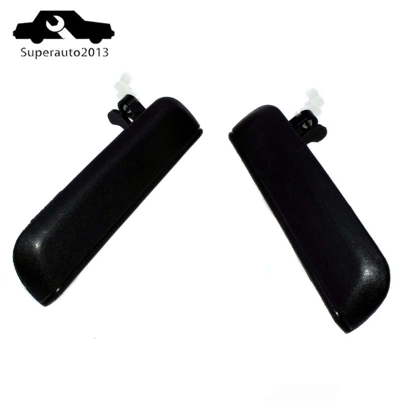2X Outside Front Left & Right Door Handle For Toyota 1995-98 Tercel 96-98 Paseo