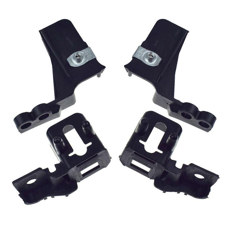 4X Headlight Mount Brackets Set Right+Left For Lincoln MKZ Ford Fusion 2013-2016
