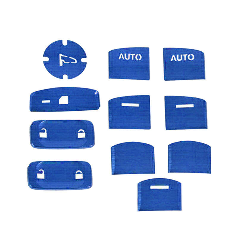 Blue Window Switch Panel Button Cover Trim Fit for Honda CRV CR-V 2017-19 New
