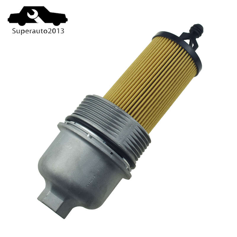 Oil Filter & Housing Cap Aluminum For Dodge Jeep Ram Chrysler 200 300 68191350AA