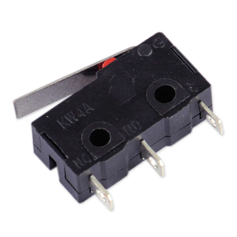 5x Momentary Micro Limit Switch 125V 5A KW4-3Z-3 Fit for Mill CNC Hinge Lever