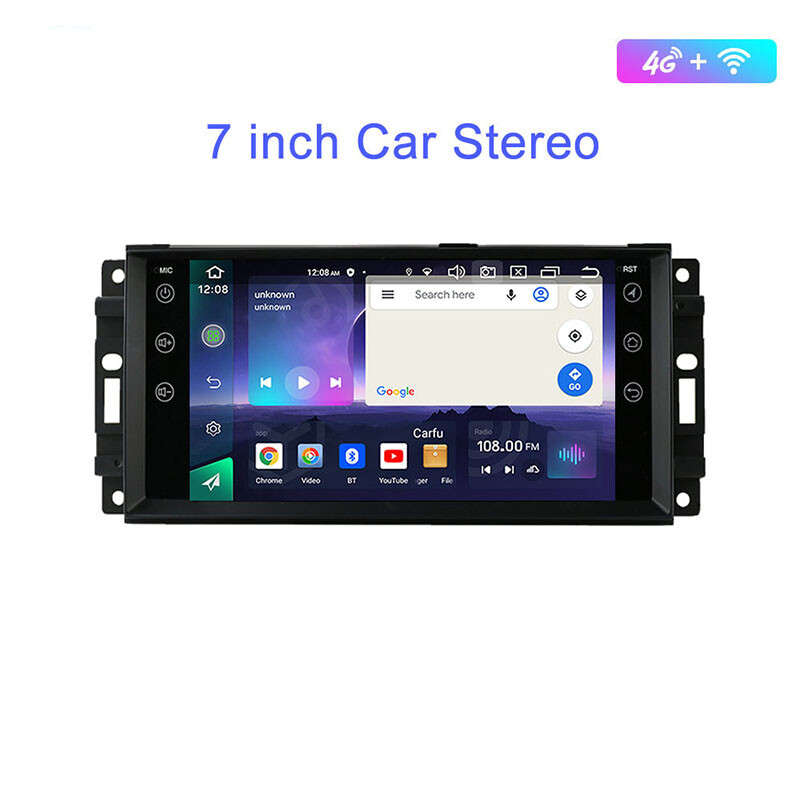 Carplay Car Stereo Radio GPS Navi WIFI FM For Dodge Ram Android 13.0 2009-2011