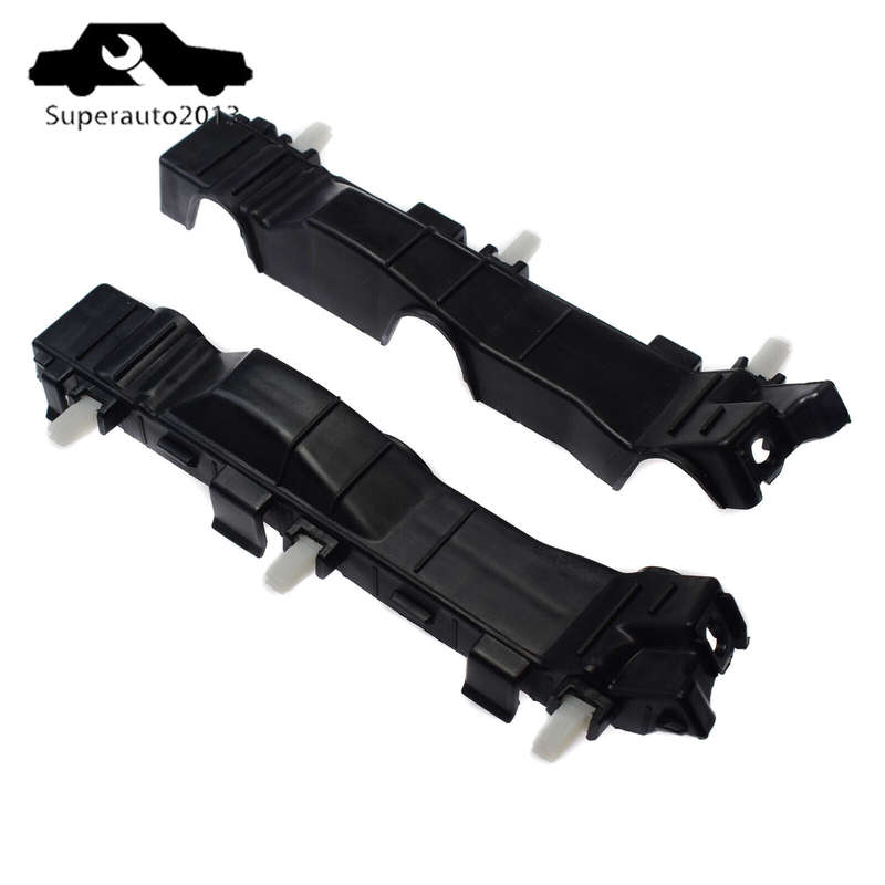 Pair Front Left & Right Bumper Brackets Retainer For 2012-17 Kia Rio 1.6L I4 New