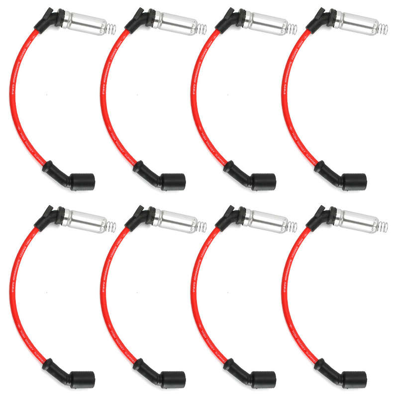 8PCS Ignition Spark Plug Wires For CHEVY GMC 1999-06 LS1 VORTEC 4.8L M8-48322 US