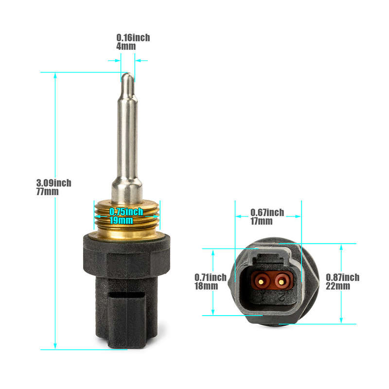 5X 264-4297 Temperature Sensor For CAT 725 730 735 740 Truck Excavator 2644297