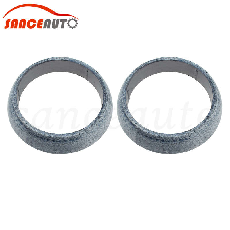2Pcs For Subaru Forester WRX STi Legacy Downpipe to Catback Donut Exhaust Gasket