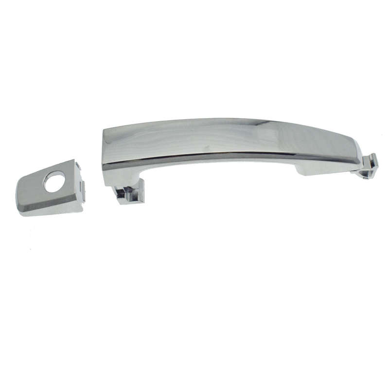 Outside Door Handle Chrome w/ Keyhole Front LH = RH for Chevy Aveo Captiva G3