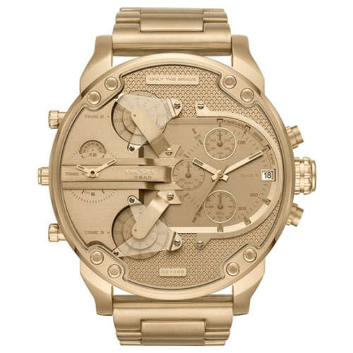 Diesel Mr Daddy Men`s Gold Watch DZ7399
